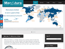 Tablet Screenshot of mercaturaglobal.com